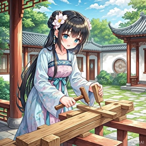 哭包小木匠开了家美容院